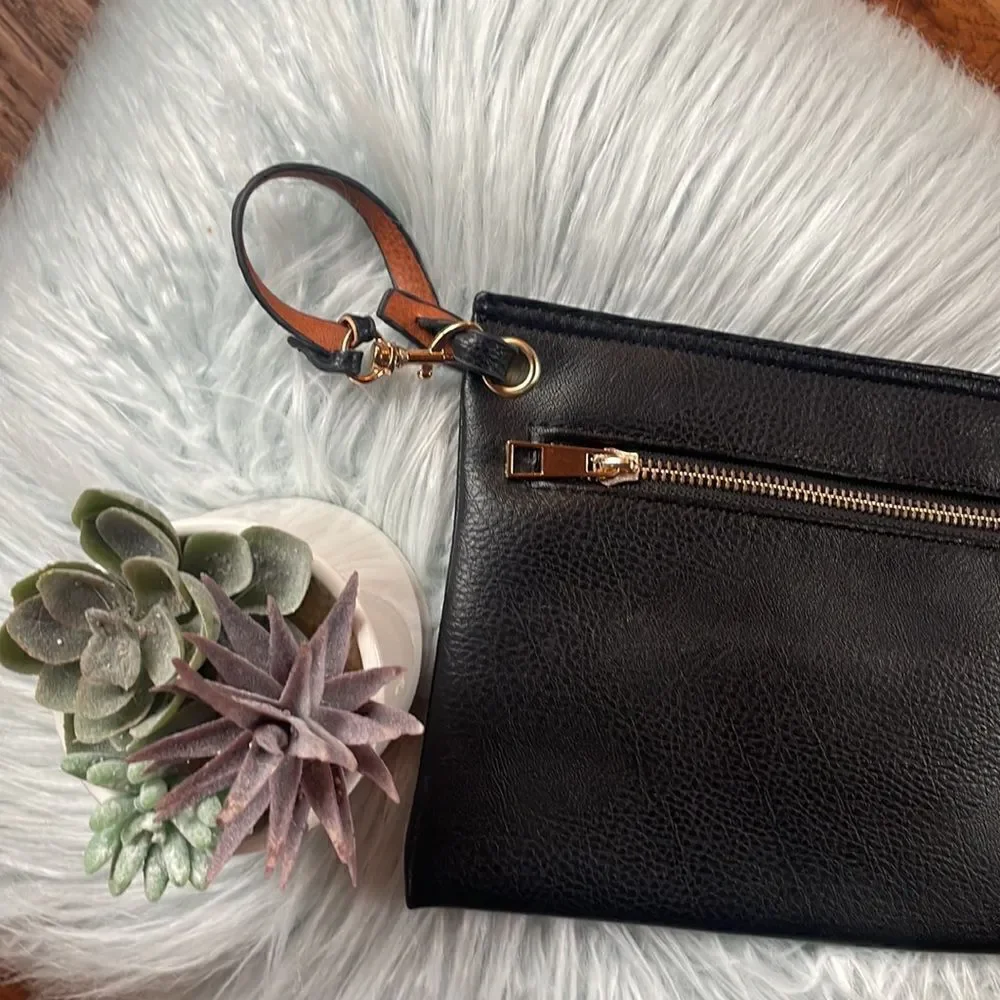 Beautiful leather like clutch